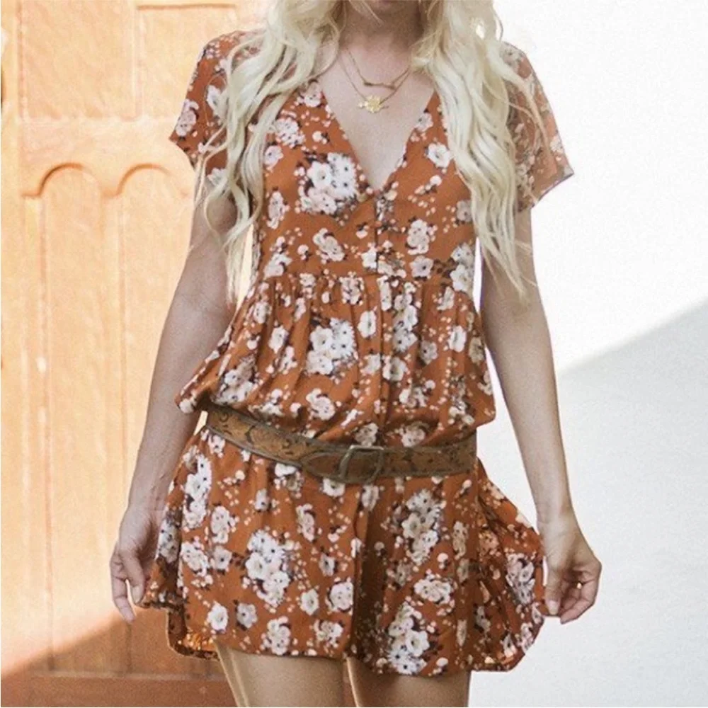 Spell & The Gypsy Maple Gypsy Dancer Mini Dress - Picture 3 of 11